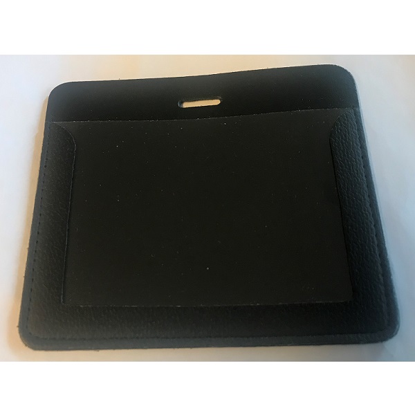 Picture of Card holder leather 106x75 mm Cardholder / carrying case soft clear front (horizontal / landscape). 60270124vud