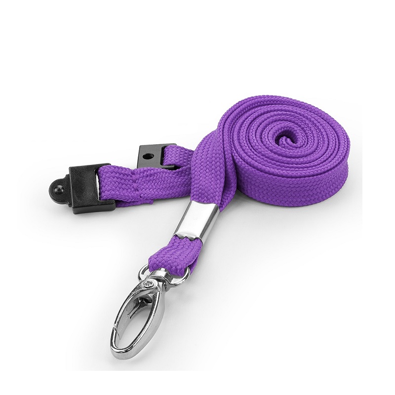 Picture of Purple tube lanyard / keyhanger 10 mm with metal lobster clip. 60270654